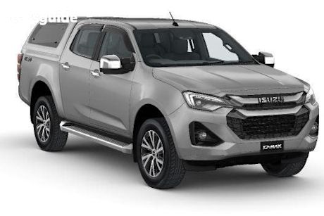 Silver 2023 Isuzu D-MAX Crew Cab Utility Ls-U+ (4X4)