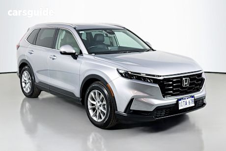 Silver 2024 Honda CR-V Wagon Vti L7 (2Wd) 7 Seats