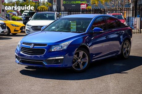 Blue 2016 Holden Cruze Sedan Z-Series