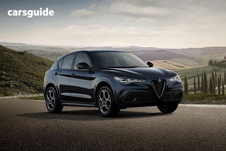 Black 2023 Alfa Romeo Stelvio Wagon Ti