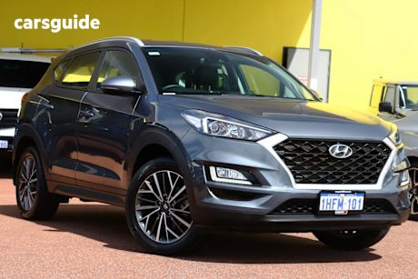 Grey 2021 Hyundai Tucson Wagon Active X (2Wd)