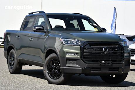 Green 2025 Kgm Musso Crew Cab Pickup Ultimate