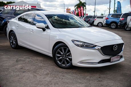 White 2018 Mazda 6 Sedan Touring