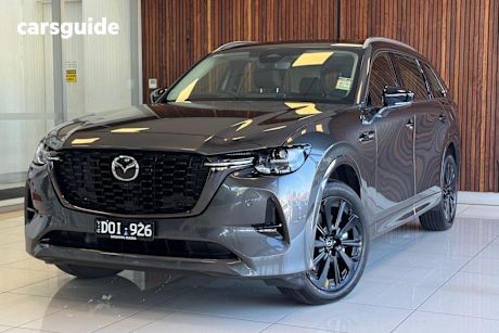 Grey 2024 Mazda CX-80 Wagon D50E Gt