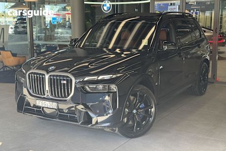 Black 2023 BMW X7 Wagon M60I Xdrive Mhev
