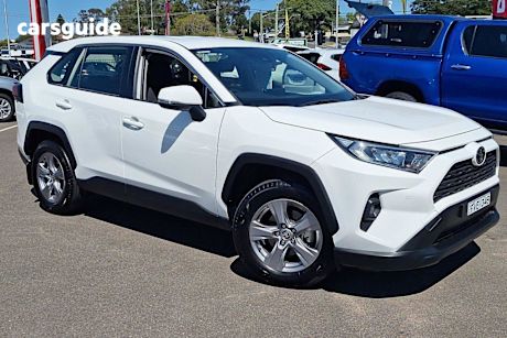 White 2024 Toyota RAV4 Wagon Gx (2Wd)