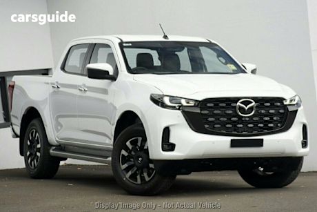 White 2025 Mazda BT-50 Dual Cab Pick-up Gt (4X4)