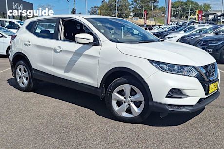 White 2019 Nissan Qashqai Wagon St (5Yr)
