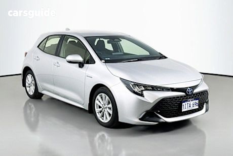 Silver 2023 Toyota Corolla Hatch ASCENT SPORT HYBRID F