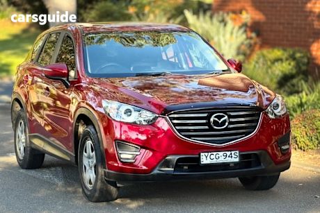 Red 2015 Mazda CX-5 Wagon Maxx (4X4)