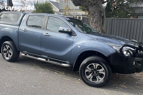 Blue 2017 Mazda BT-50 Dual Cab Utility Xtr (4X4)