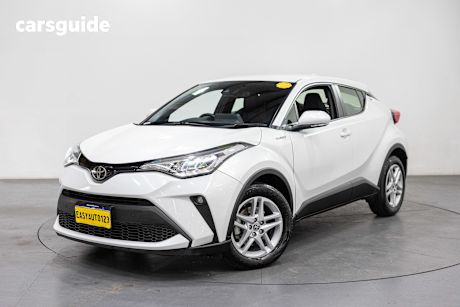 White 2023 Toyota C-HR Wagon Gxl (2Wd)