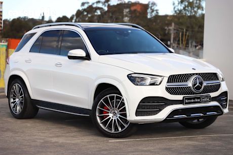 White 2020 Mercedes-Benz GLE-Class SUV GLE300 D 4WD