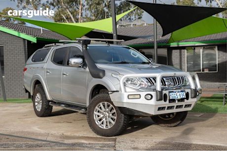 Silver 2016 Mitsubishi Triton Ute Tray GLS 4X4