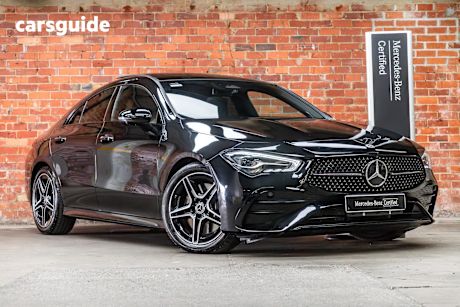 Black 2024 Mercedes-Benz CLA250 Coupe 4Matic