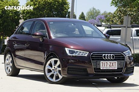 Red 2015 Audi A1 Hatchback Sportback 1.0 Tfsi