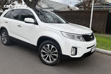 White 2013 Kia Sorento Wagon Platinum (4X4)