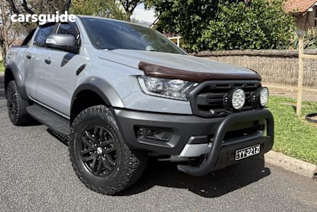 Grey 2018 Ford Ranger Double Cab Pick Up Raptor 2.0 (4X4)