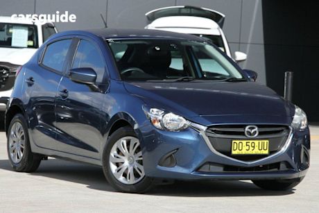 Blue 2018 Mazda Mazda2 Hatch NEO F