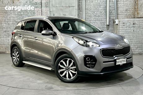 Grey 2016 Kia Sportage Wagon Sli (Awd)