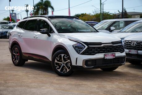 White 2025 Kia Sportage Wagon Gt-Line Hev (Fwd)