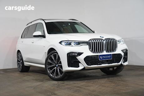 White 2019 BMW X7 Wagon Xdrive 30D