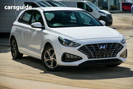 White 2021 Hyundai I30 Hatchback