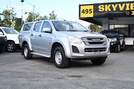 Silver 2017 Isuzu D-MAX Ute Tray SX 4X4