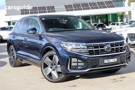 Blue 2024 Volkswagen Touareg SUV 210TDI R-LINE 4WD