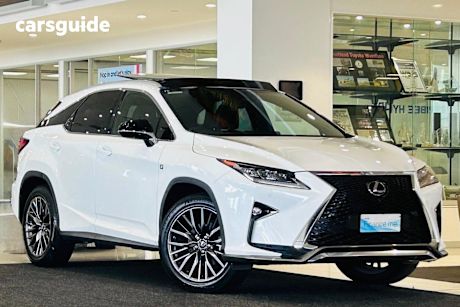 White 2018 Lexus RX300 Wagon F Sport