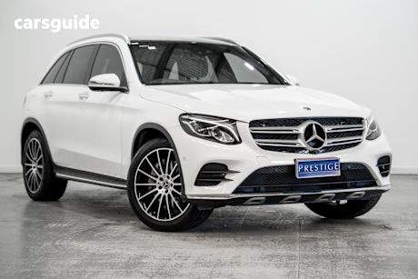 White 2018 Mercedes-Benz GLC200 Wagon