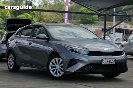 Grey 2024 Kia Cerato Hatchback S