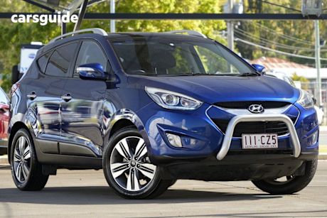 Blue 2014 Hyundai IX35 Wagon Highlander AWD