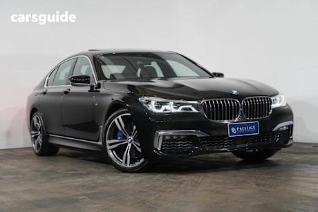 Black 2019 BMW 740I Sedan M Sport