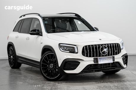 White 2020 Mercedes-Benz GLB35 Wagon 4Matic