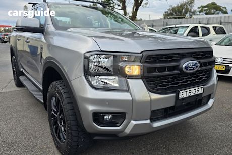 Silver 2022 Ford Ranger Double Cab Pick Up Xls 2.0 (4X4)