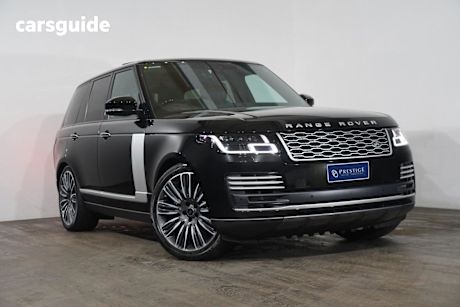 Black 2019 Land Rover Range Rover Wagon Autobiography Sdv8 (250Kw)
