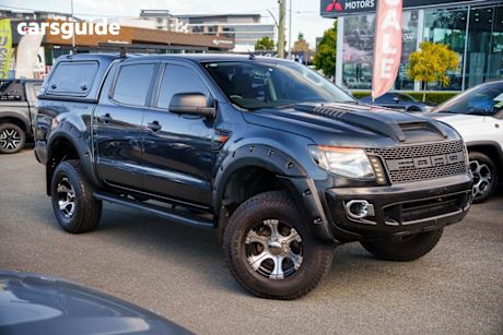 Black 2013 Ford Ranger Dual Cab Chassis Xl 3.2 (4X4)