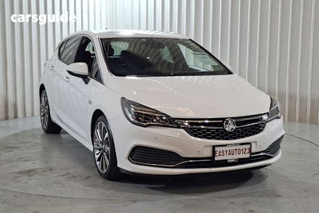 White 2017 Holden Astra Hatchback Rs-V