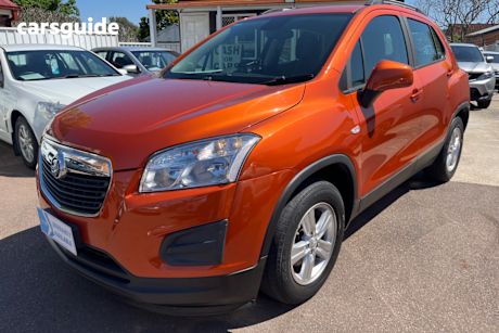 Orange 2016 Holden Trax Wagon Ls
