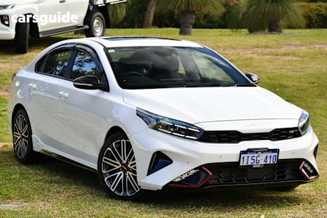 White 2024 Kia Cerato Sedan Gt