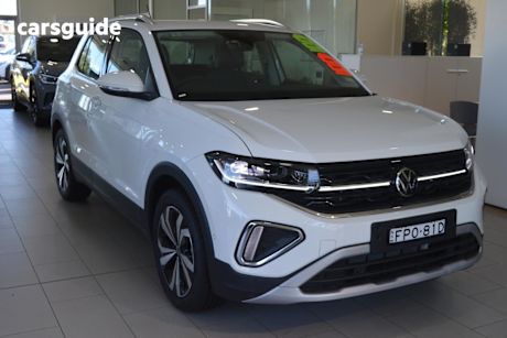 White 2024 Volkswagen T-Cross Wagon 85Tsi Style