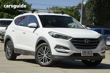 White 2015 Hyundai Tucson Wagon Active X (Fwd)
