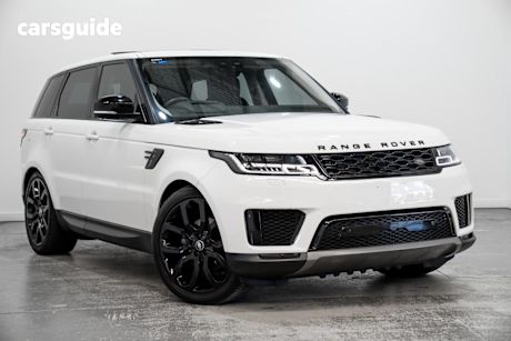 White 2019 Land Rover Range Rover Sport Wagon Sdv6 Se (183Kw)