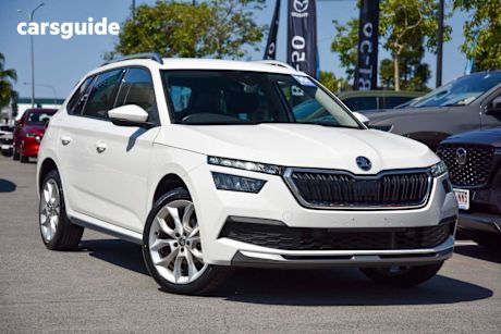 White 2022 Skoda Kamiq Wagon Style 85Tsi