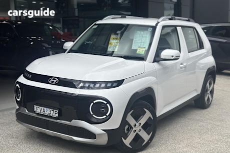 White 2025 Hyundai Inster Wagon 2Wd (49Kwh)