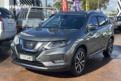 Grey 2019 Nissan X-Trail Wagon Ti (4Wd) Tan Trim (5Yr)
