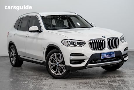White 2019 BMW X3 Wagon Sdrive20I