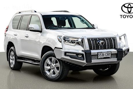 White 2021 Toyota Landcruiser Prado SUV GXL 4X4