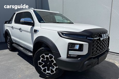 White 2025 JAC T9 Ute Tray HAVEN 4X4